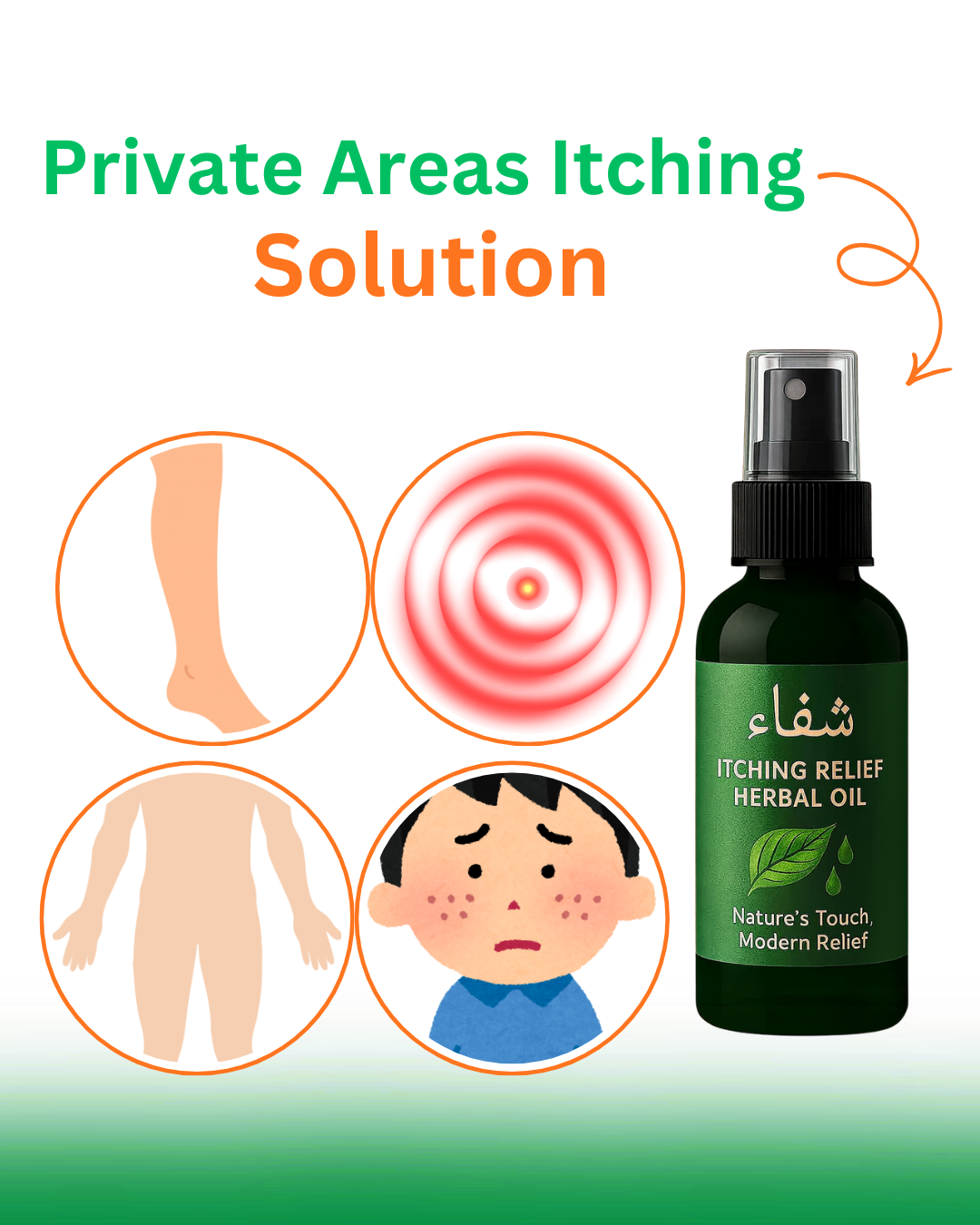 Herbal Itching Relief Oil-Fast Calm for Every itching