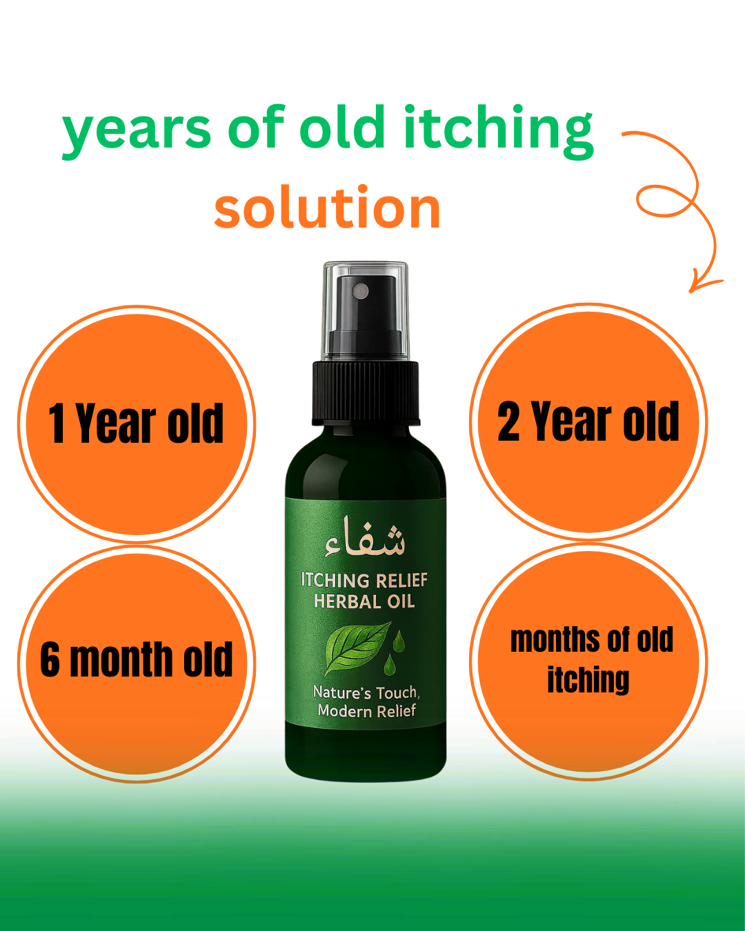 Herbal Itching Relief Oil-Fast Calm for Every itching